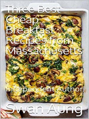 cover image of Three Best Cheap Breakfast Recipes from Massachusetts